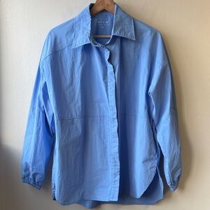 WILO The Label Oversized Parachute Button Down Size XS